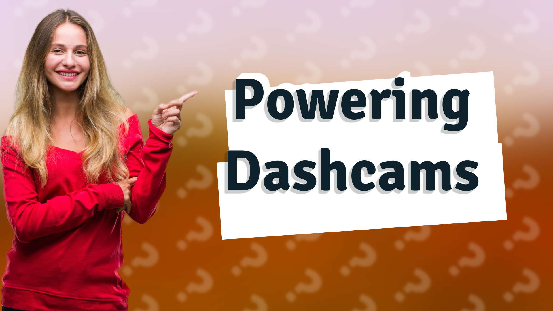 Powering Dashcams