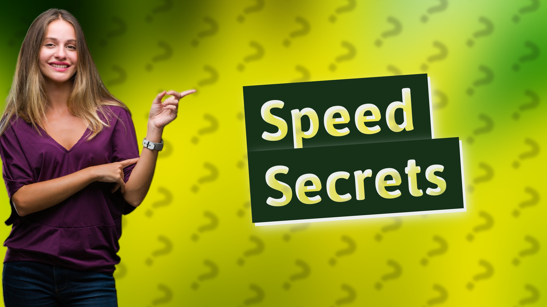 Speed Secrets