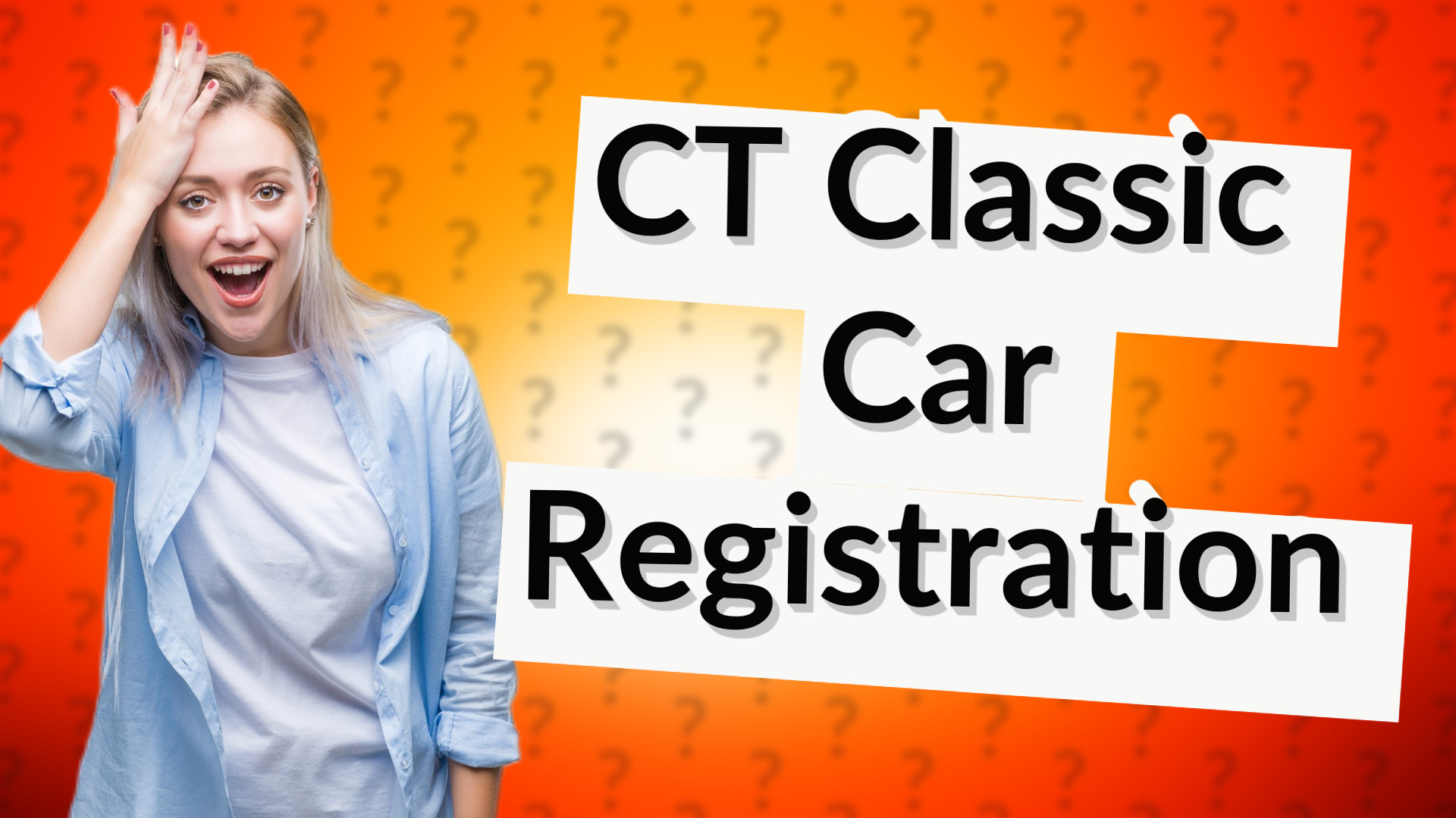 CT Classic Car Registration