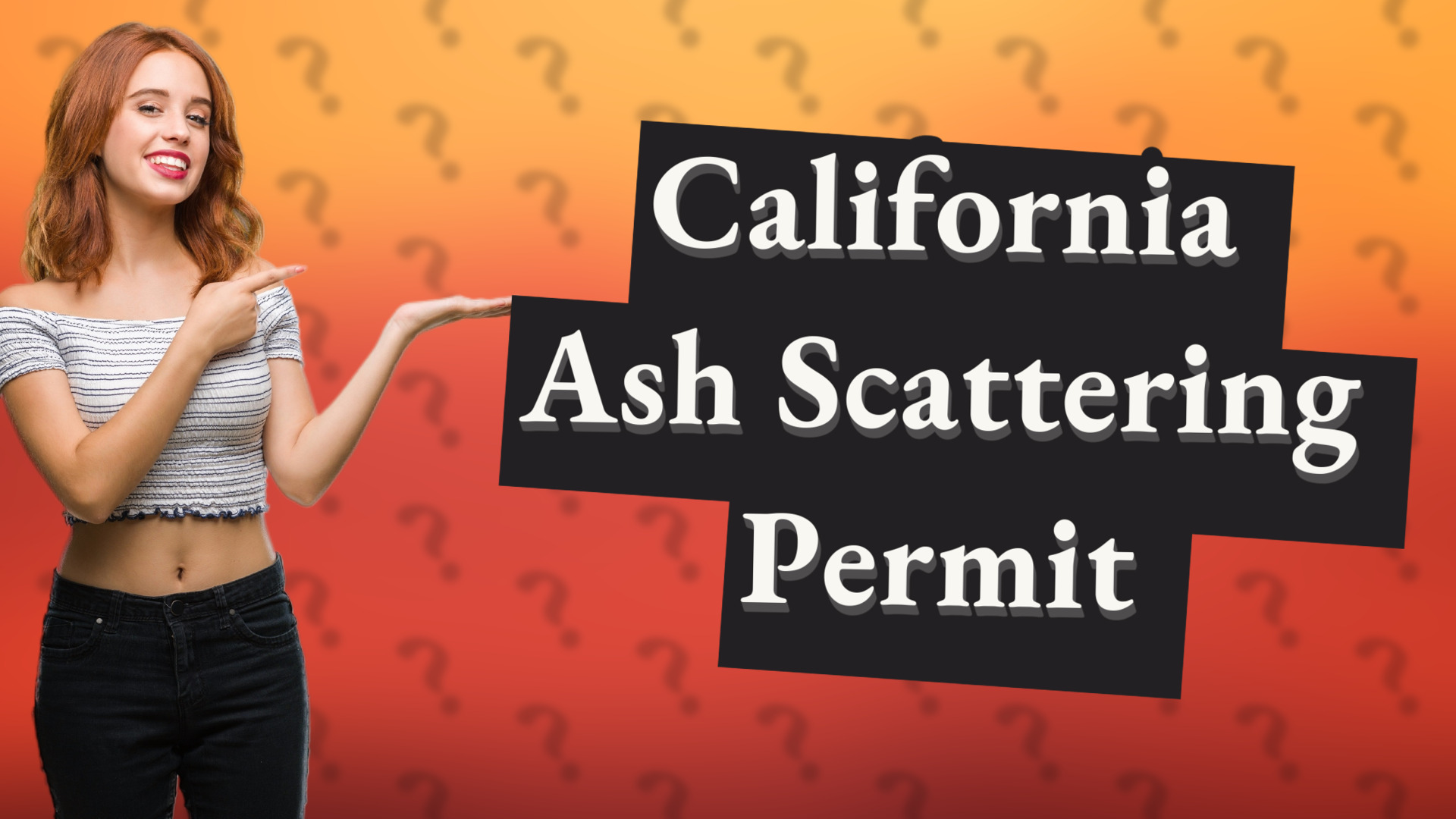 California Ash Scattering Permit