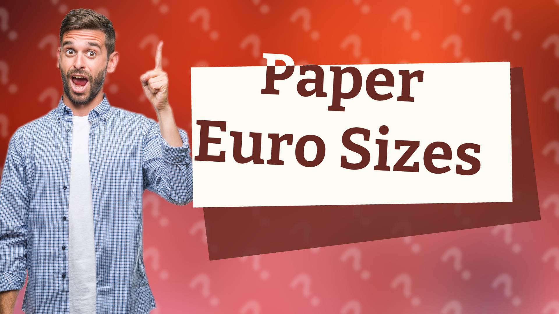 Paper Euro Sizes