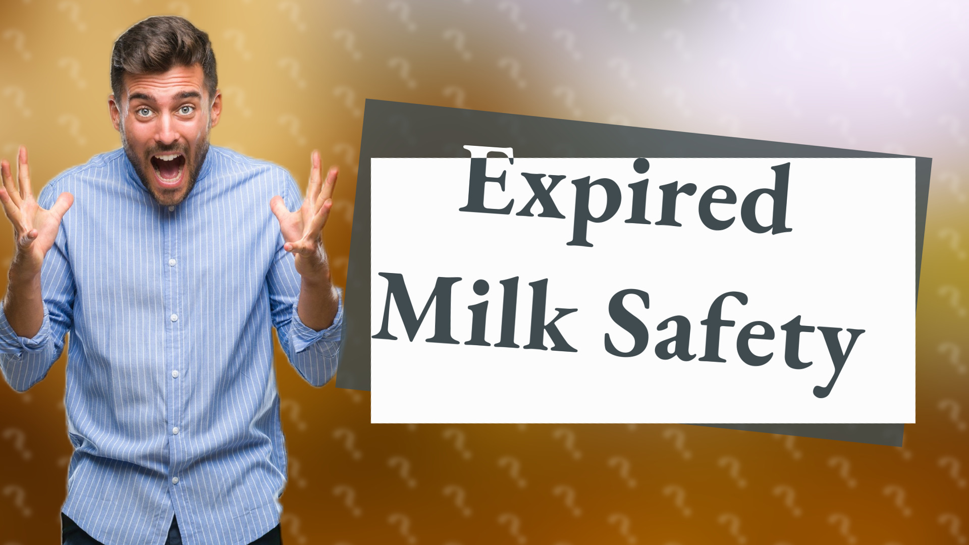Expired Milk Safety