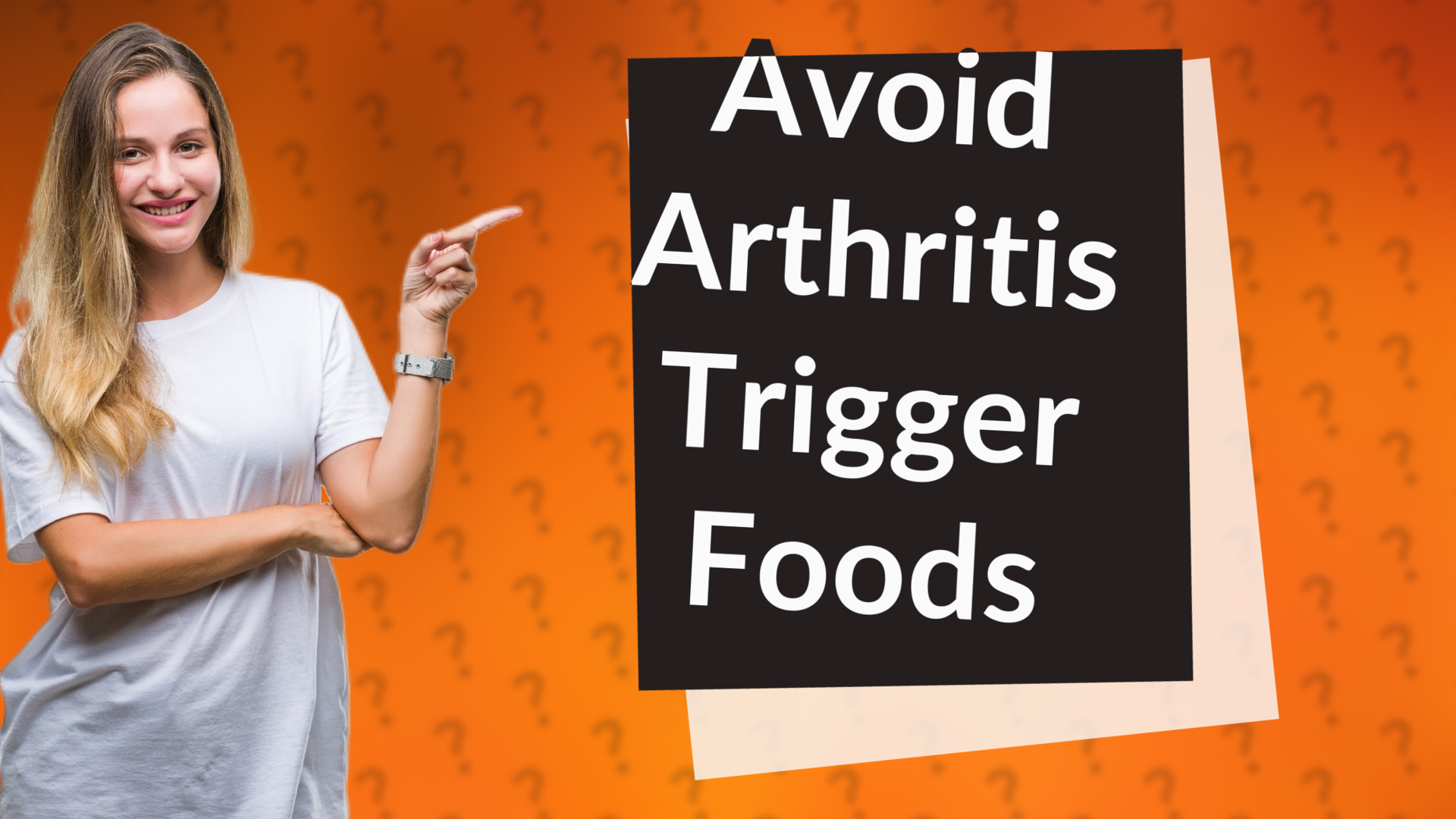 Avoid Arthritis Trigger Foods