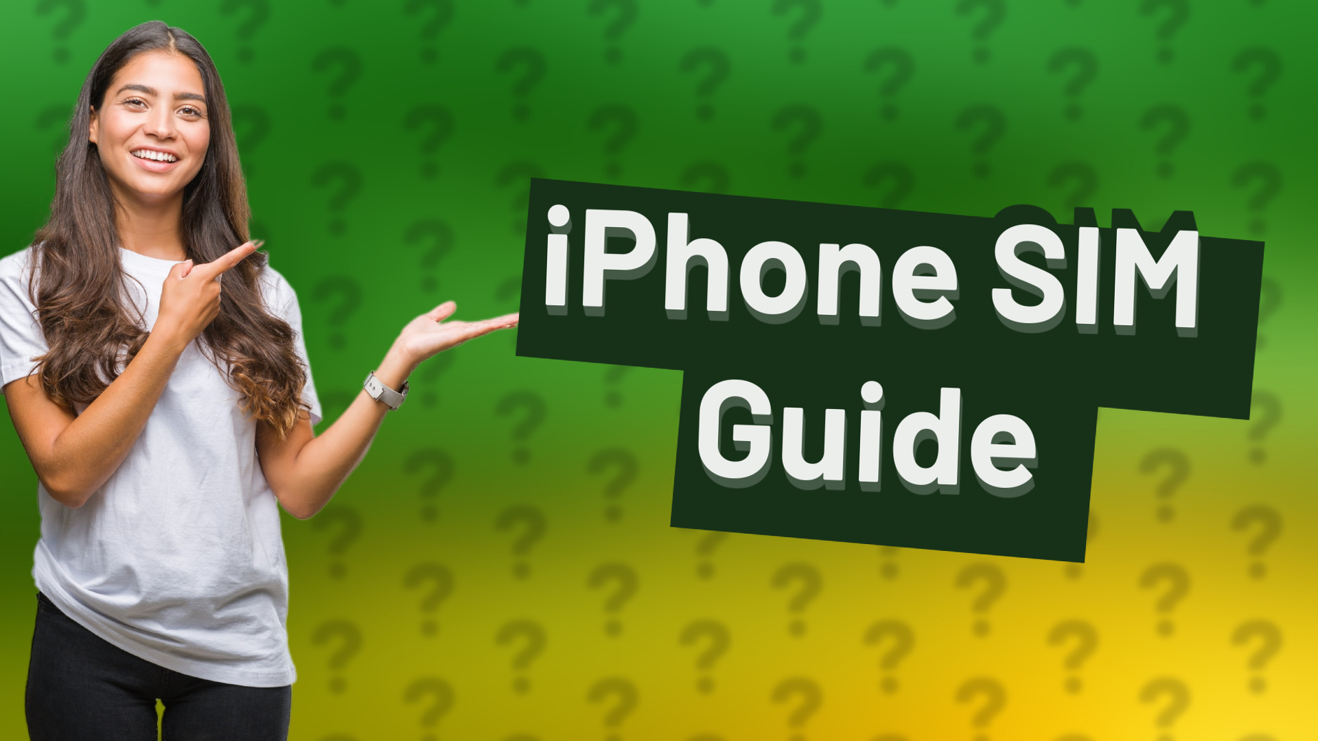 iPhone SIM Guide