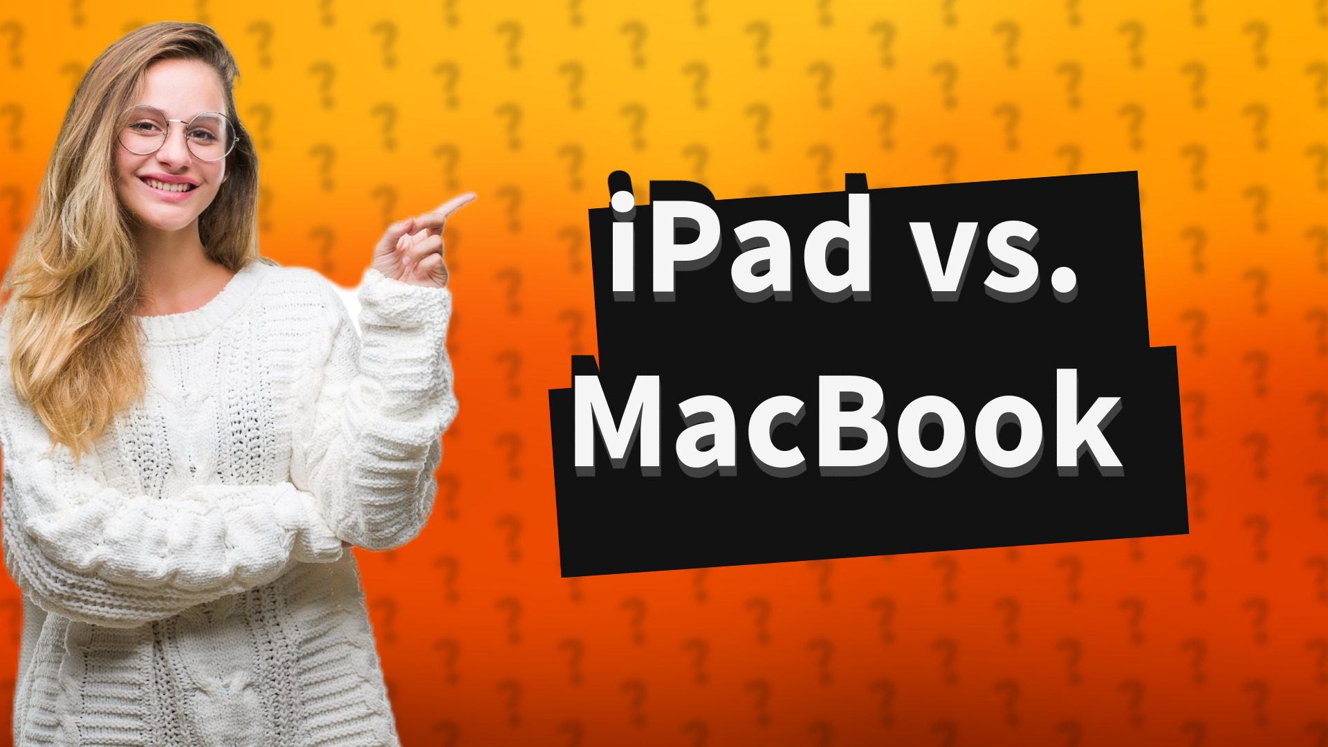 iPad vs. MacBook