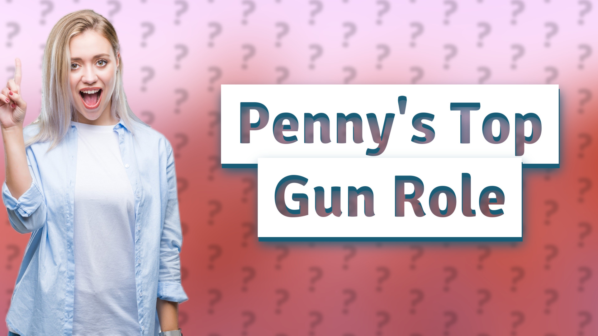 Penny's Top Gun Role
