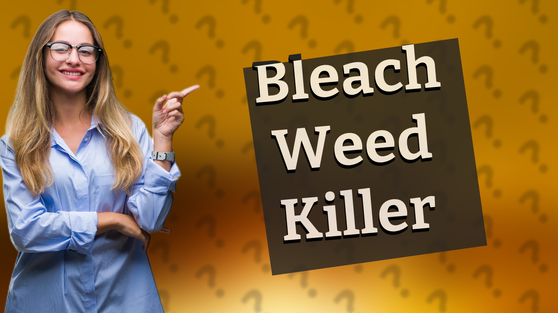 Bleach Weed Killer