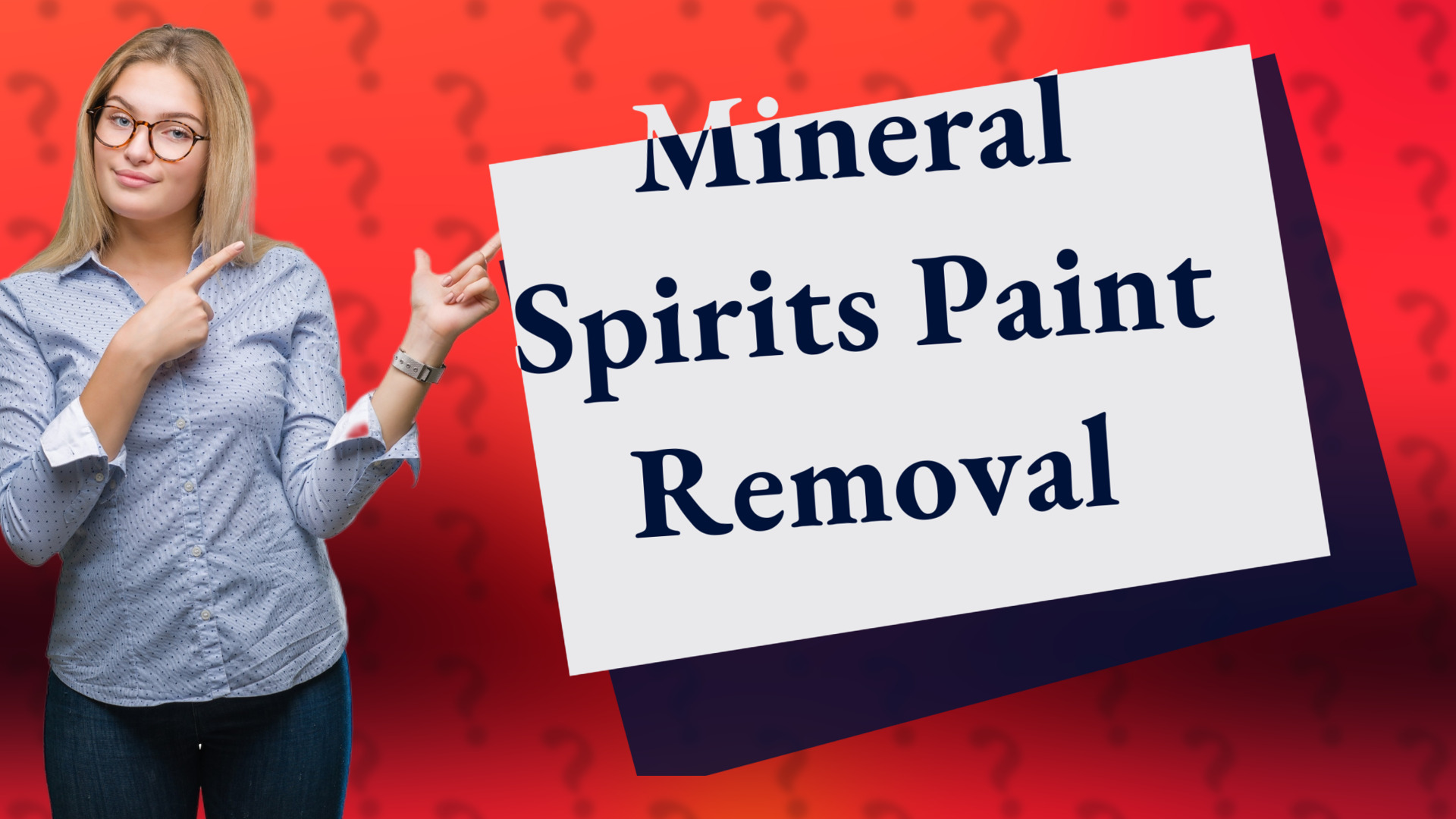 Mineral Spirits Paint Removal