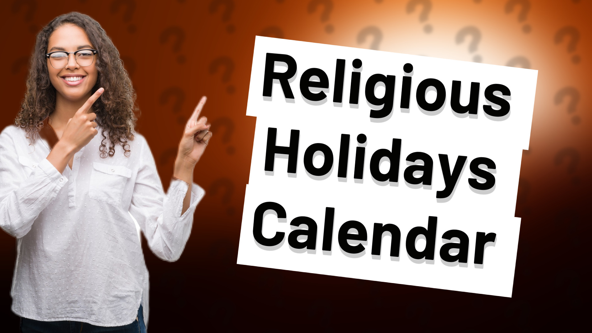 Religious Holidays Calendar