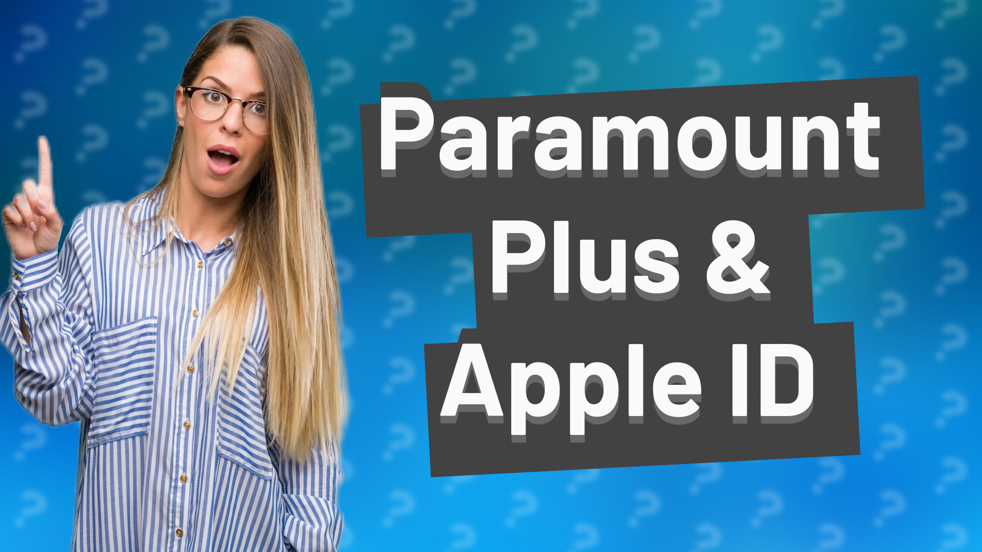 Paramount Plus & Apple ID