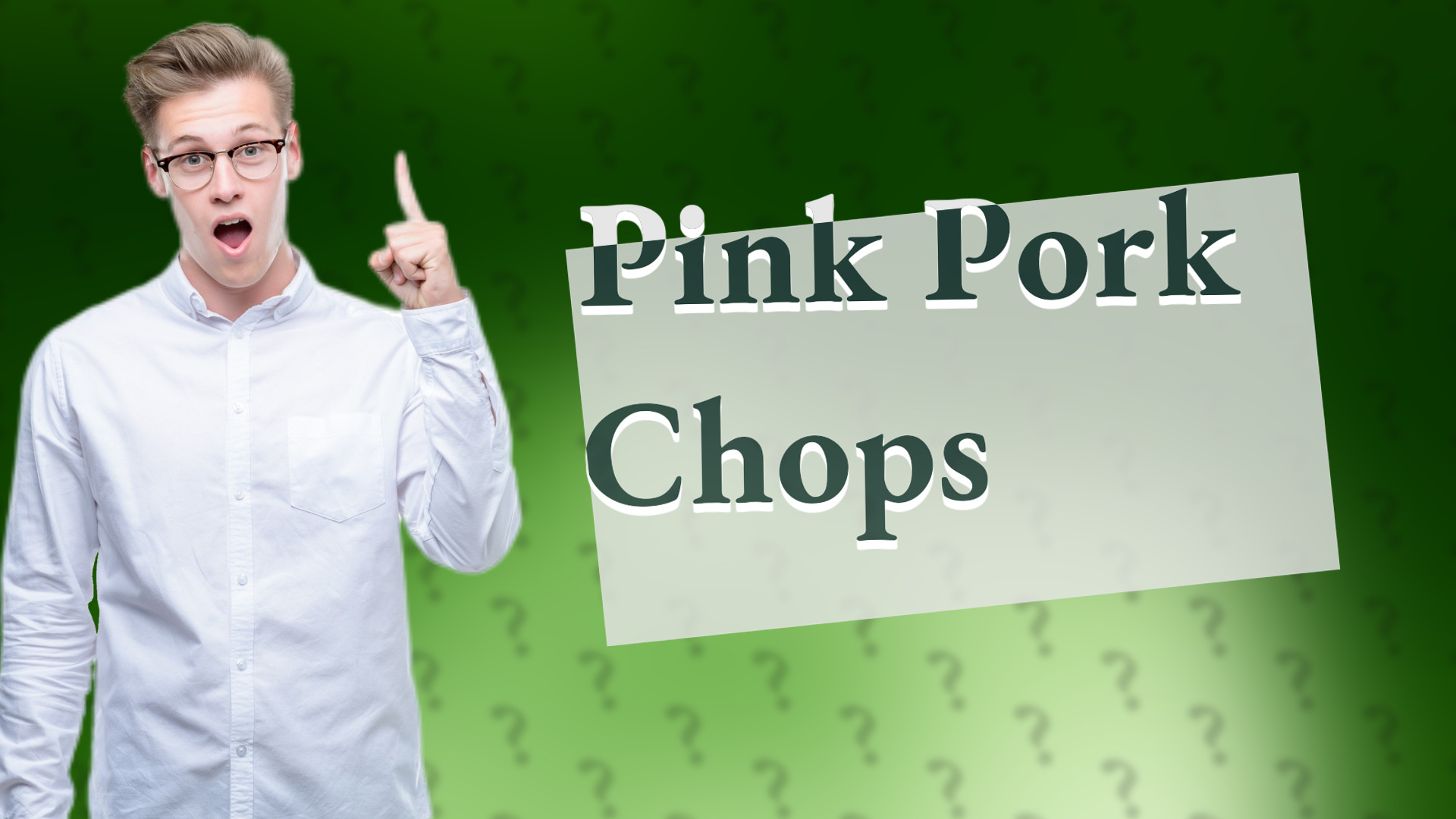 Pink Pork Chops