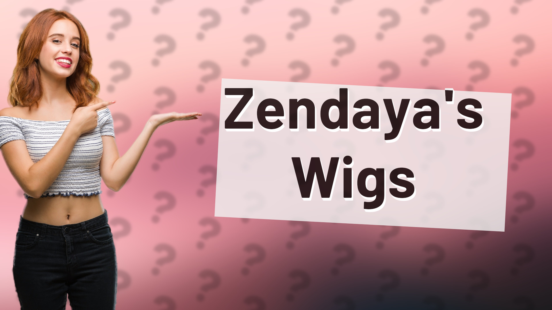 Zendaya's Wigs