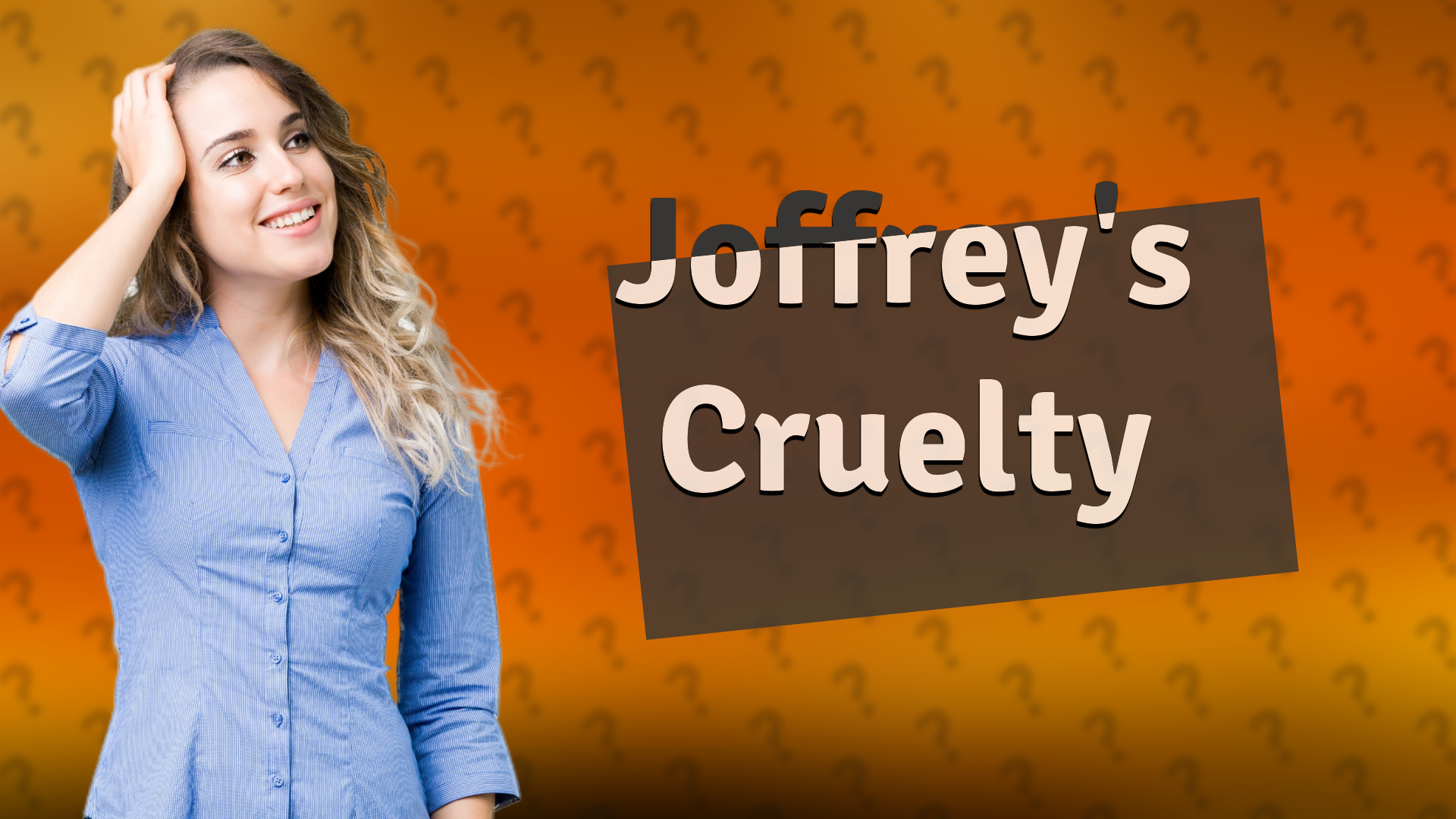 Joffrey's Cruelty