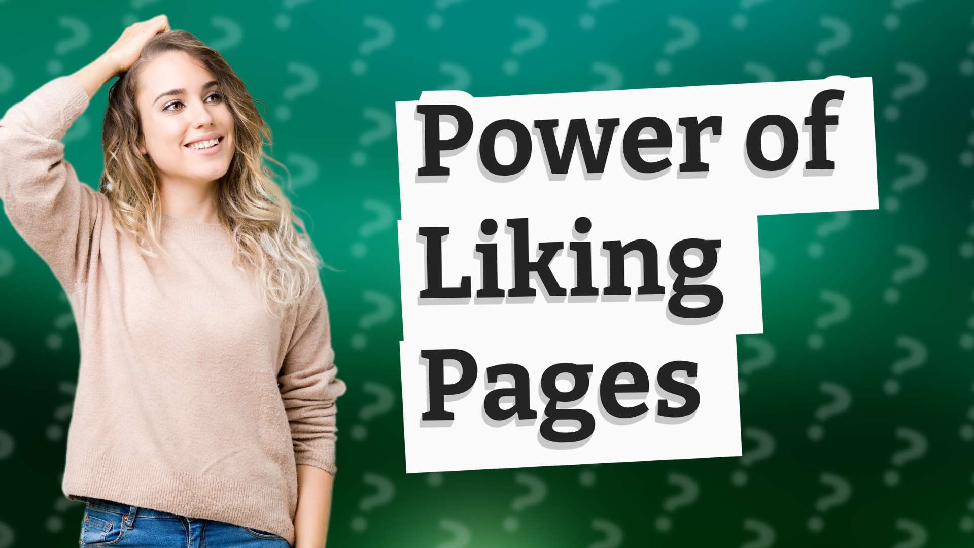 Power of Liking Pages
