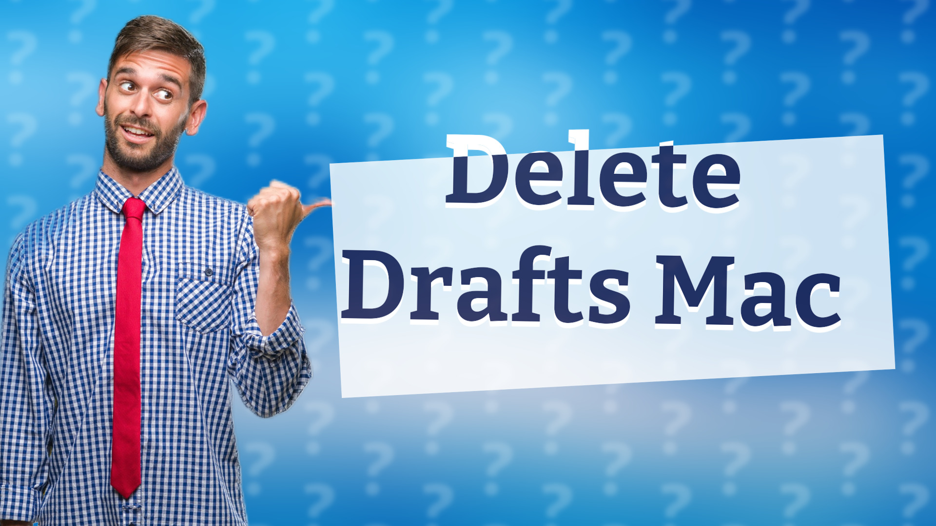 Delete Drafts Mac