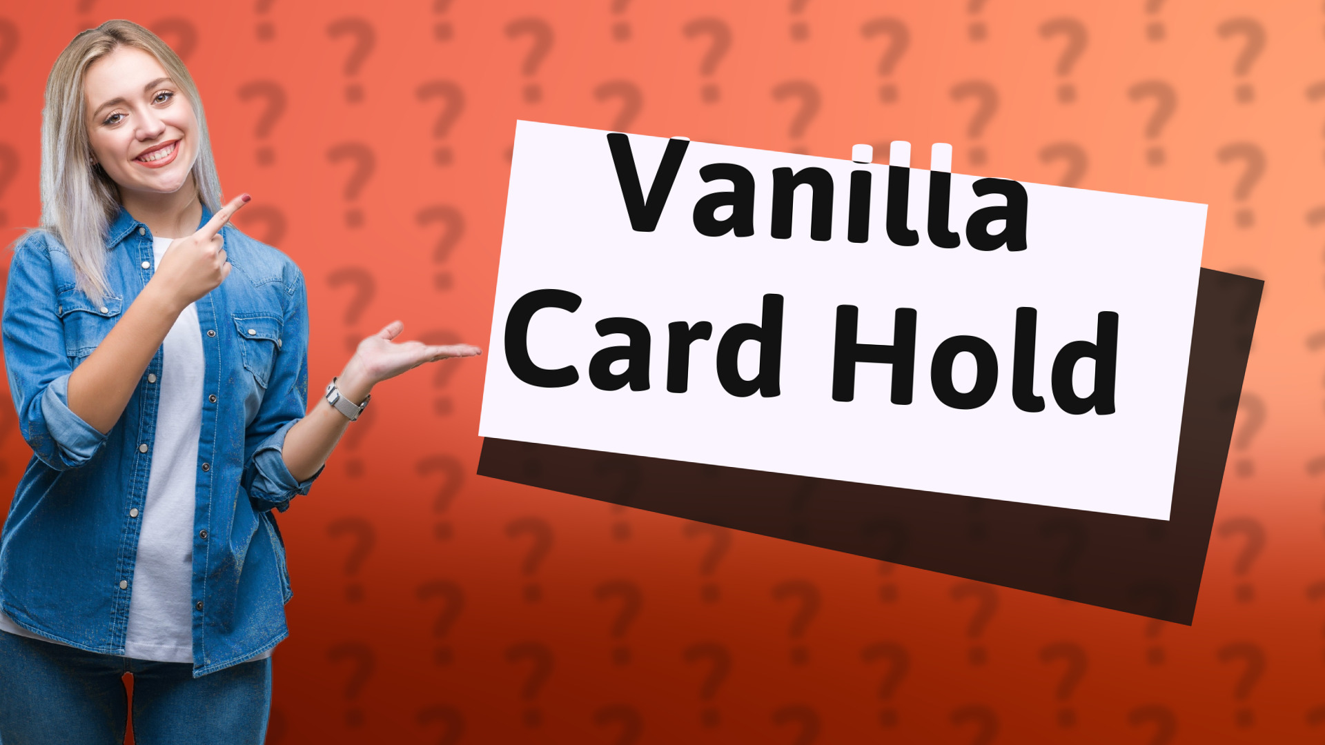 Vanilla Card Hold