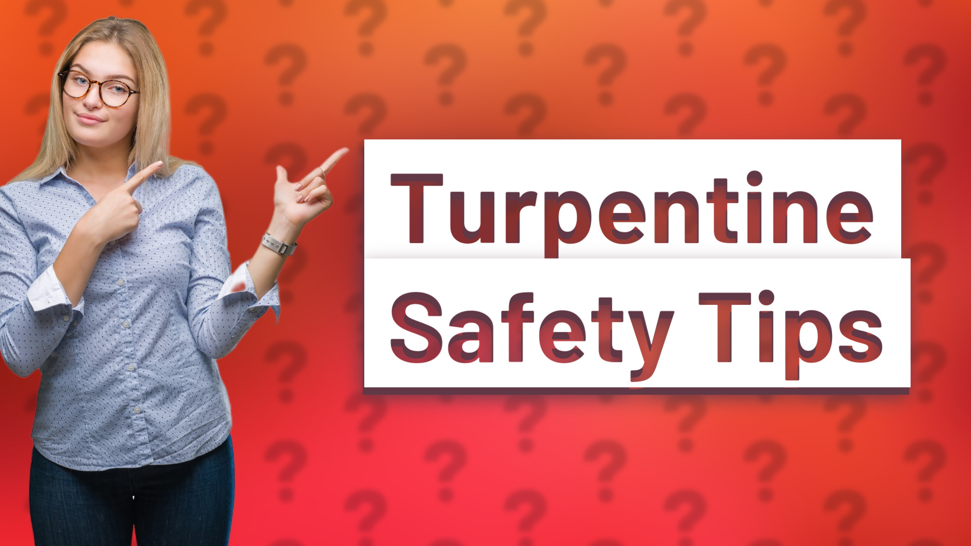 Turpentine Safety Tips