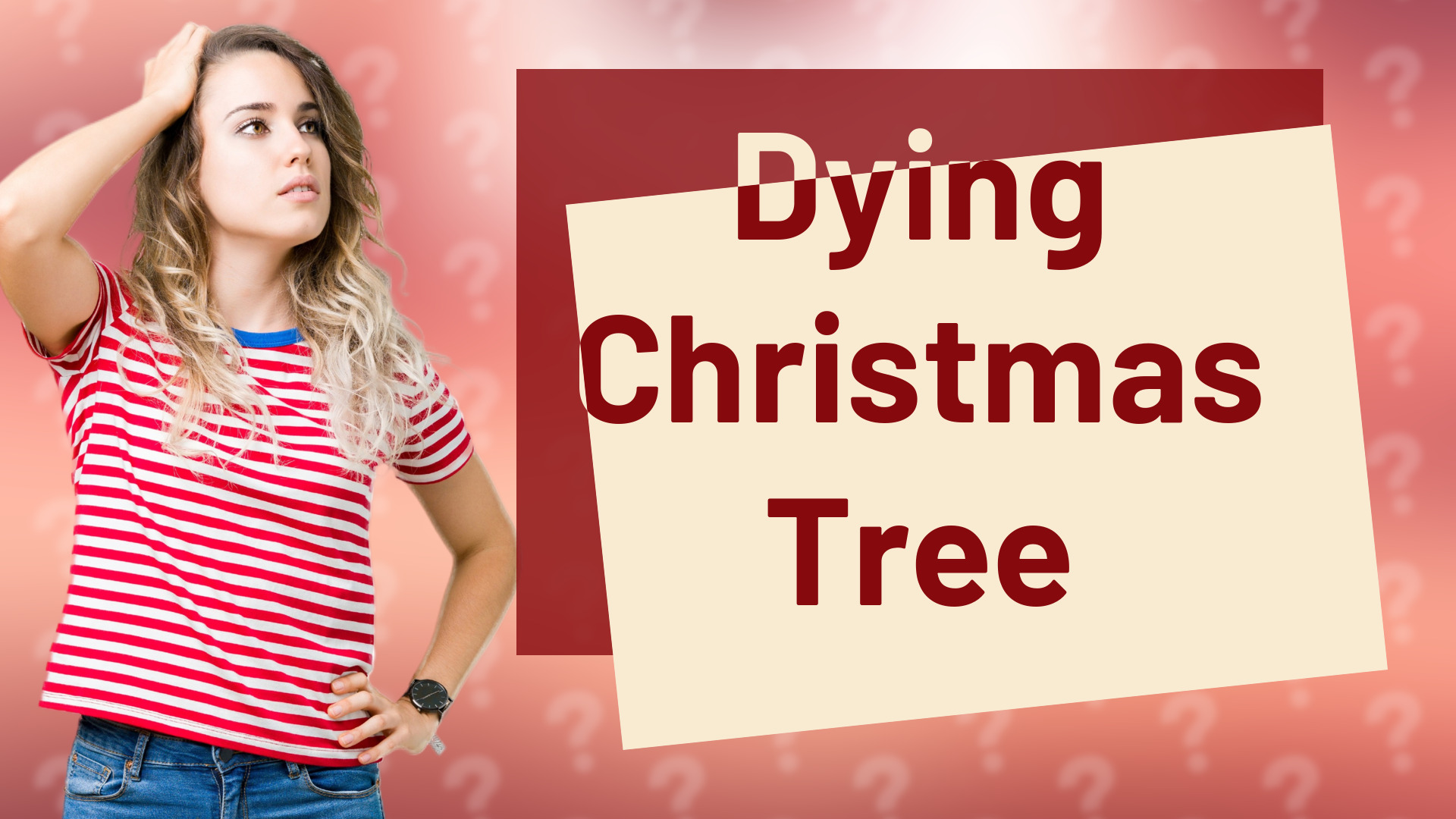 Dying Christmas Tree