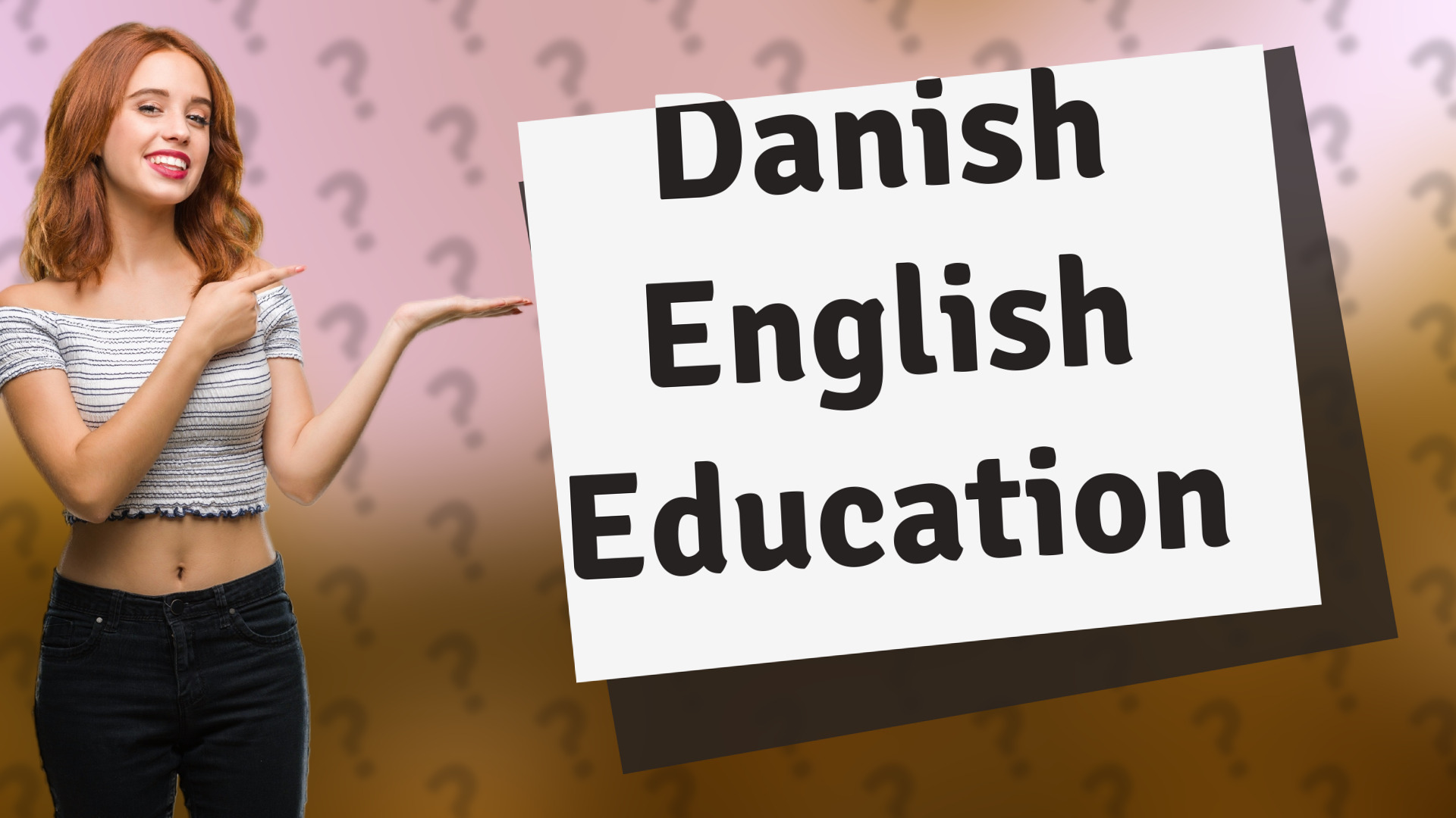 Danish English Education