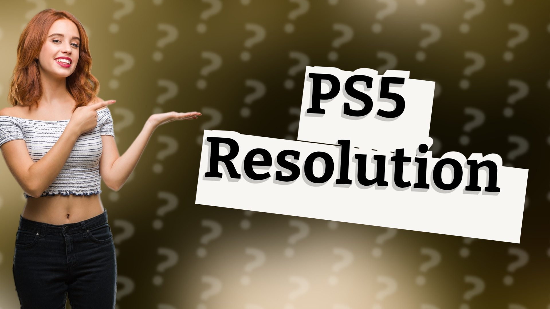 PS5 Resolution