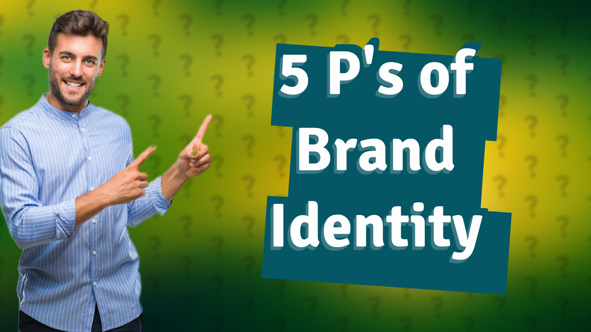 5 P's of Brand Identity