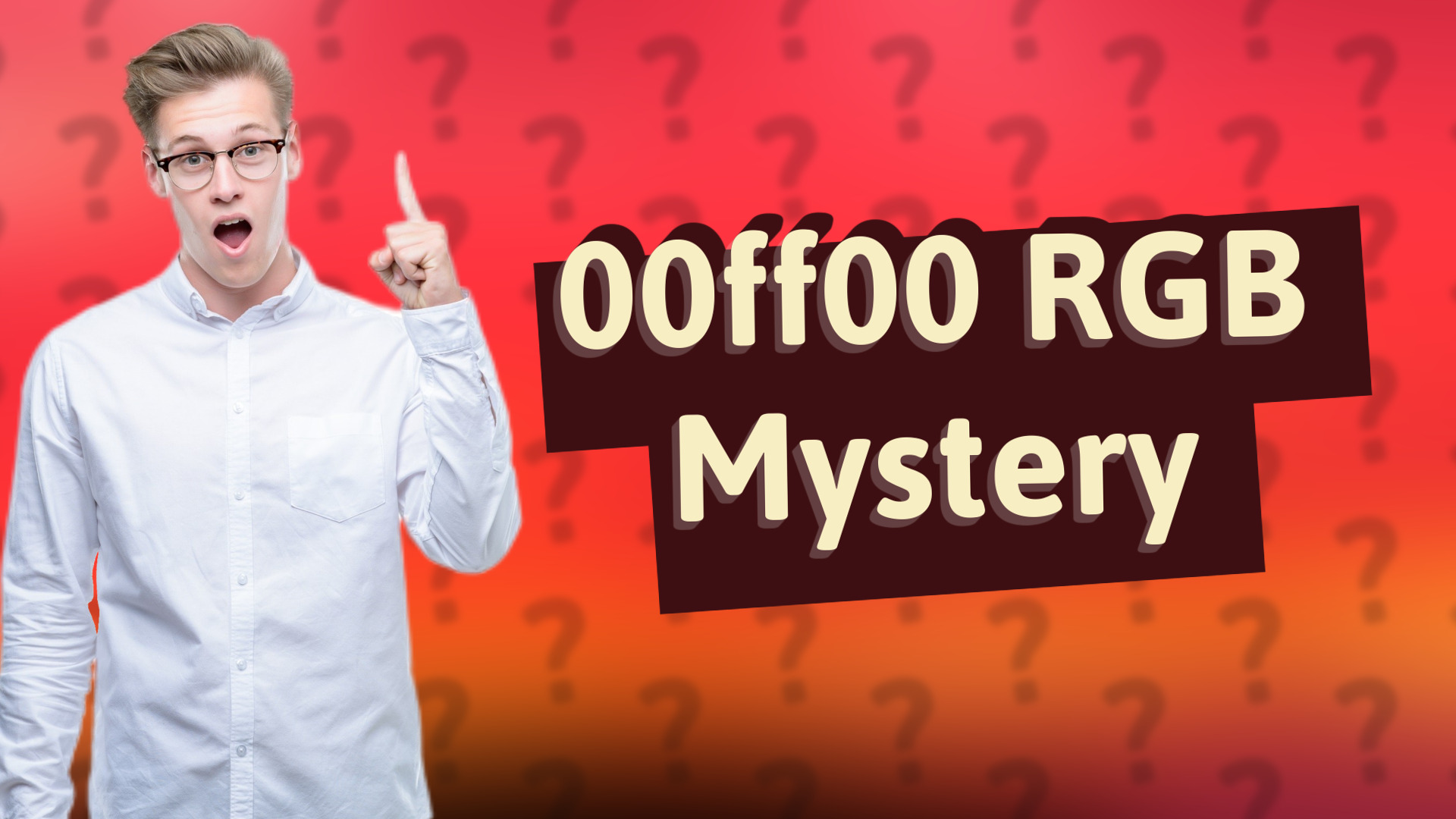 00ff00 RGB Mystery