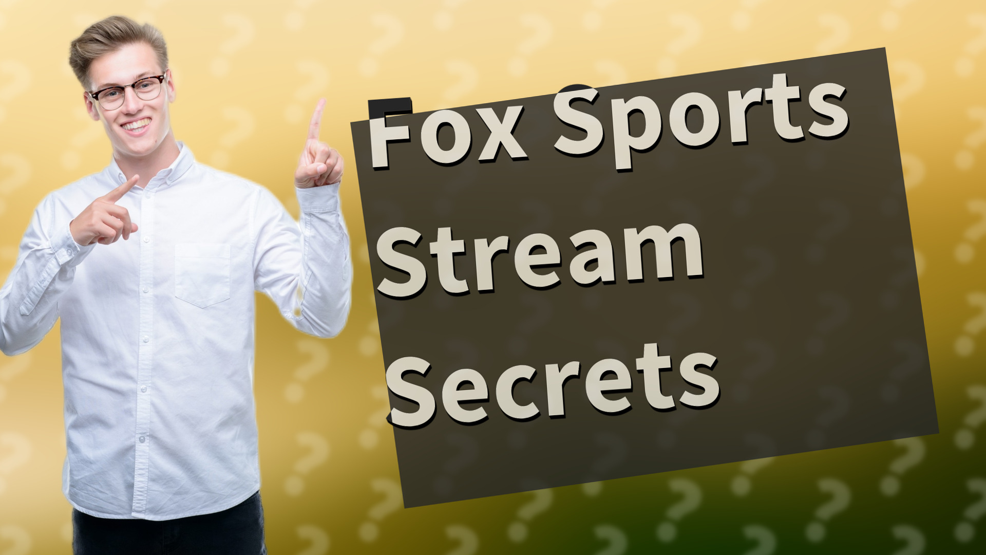 Fox Sports Stream Secrets
