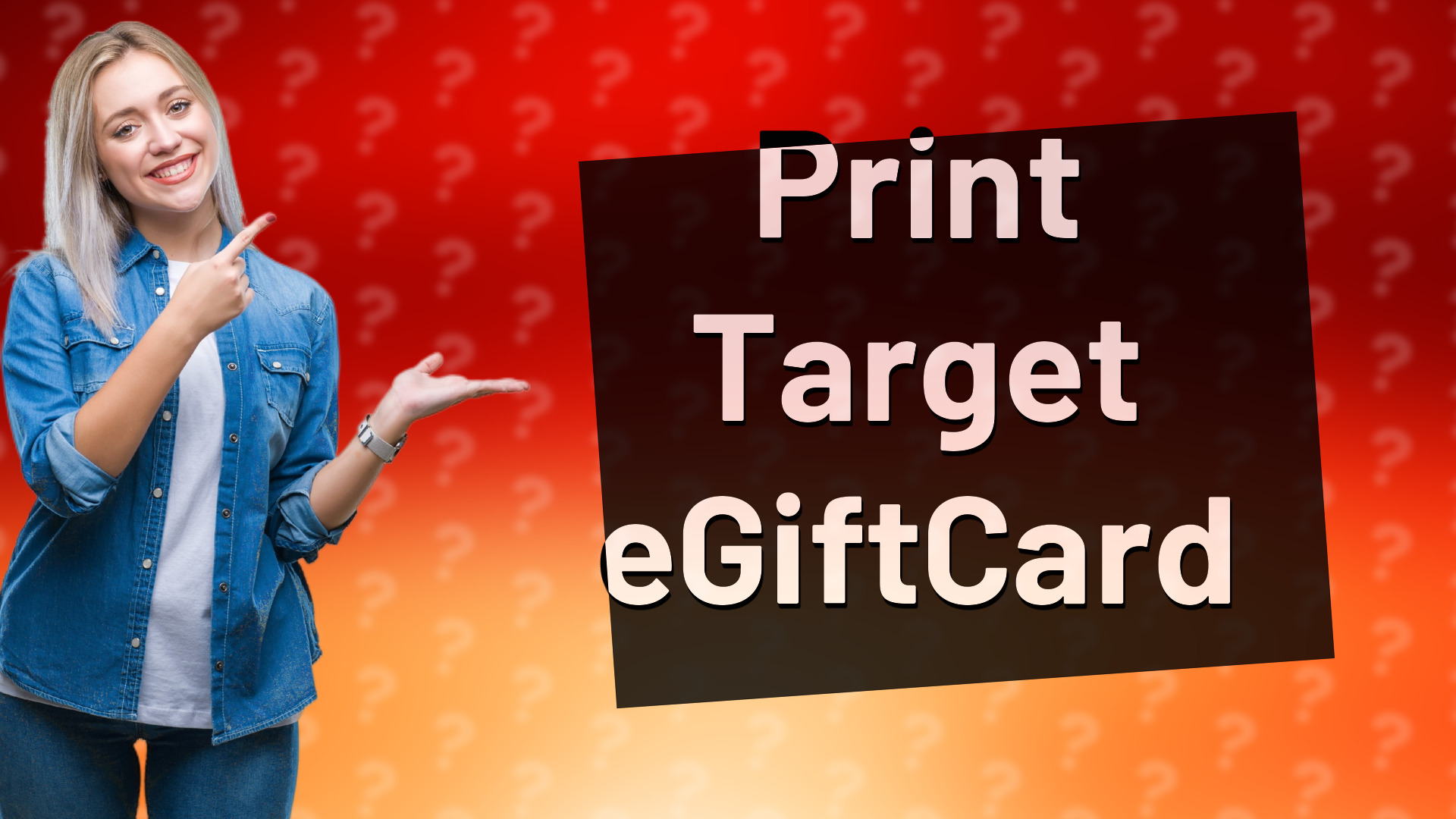 Print Target eGiftCard