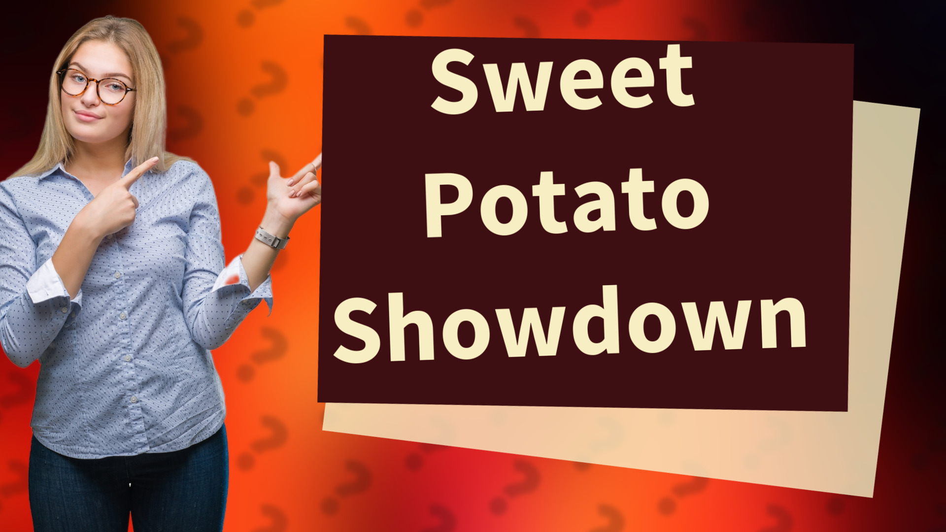 Sweet Potato Showdown
