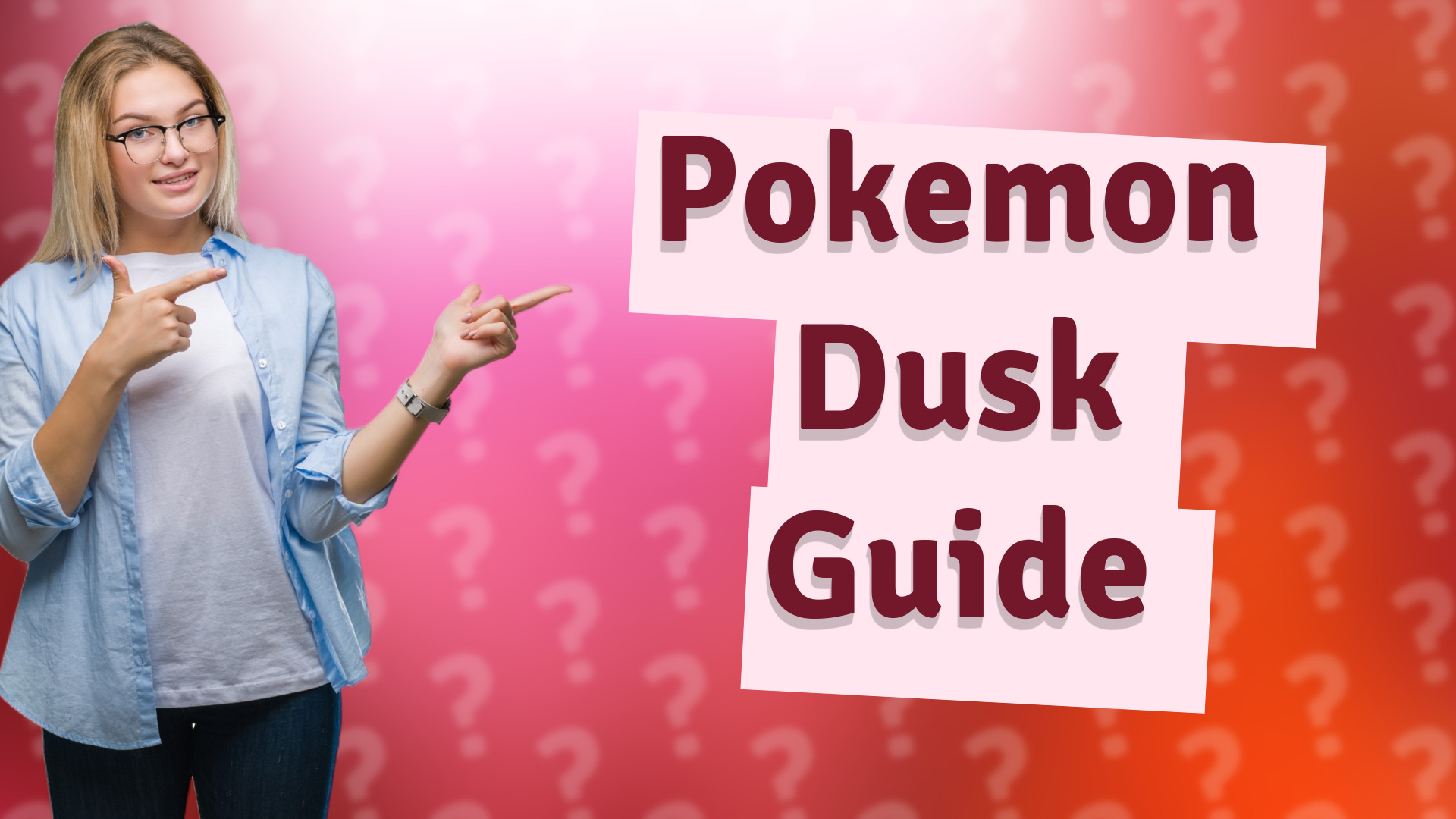 Pokemon Dusk Guide