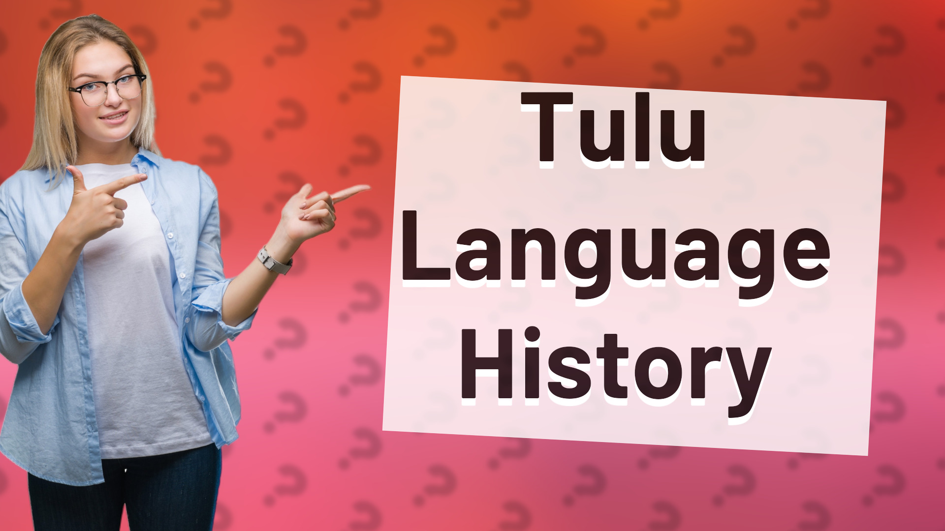 Tulu Language History
