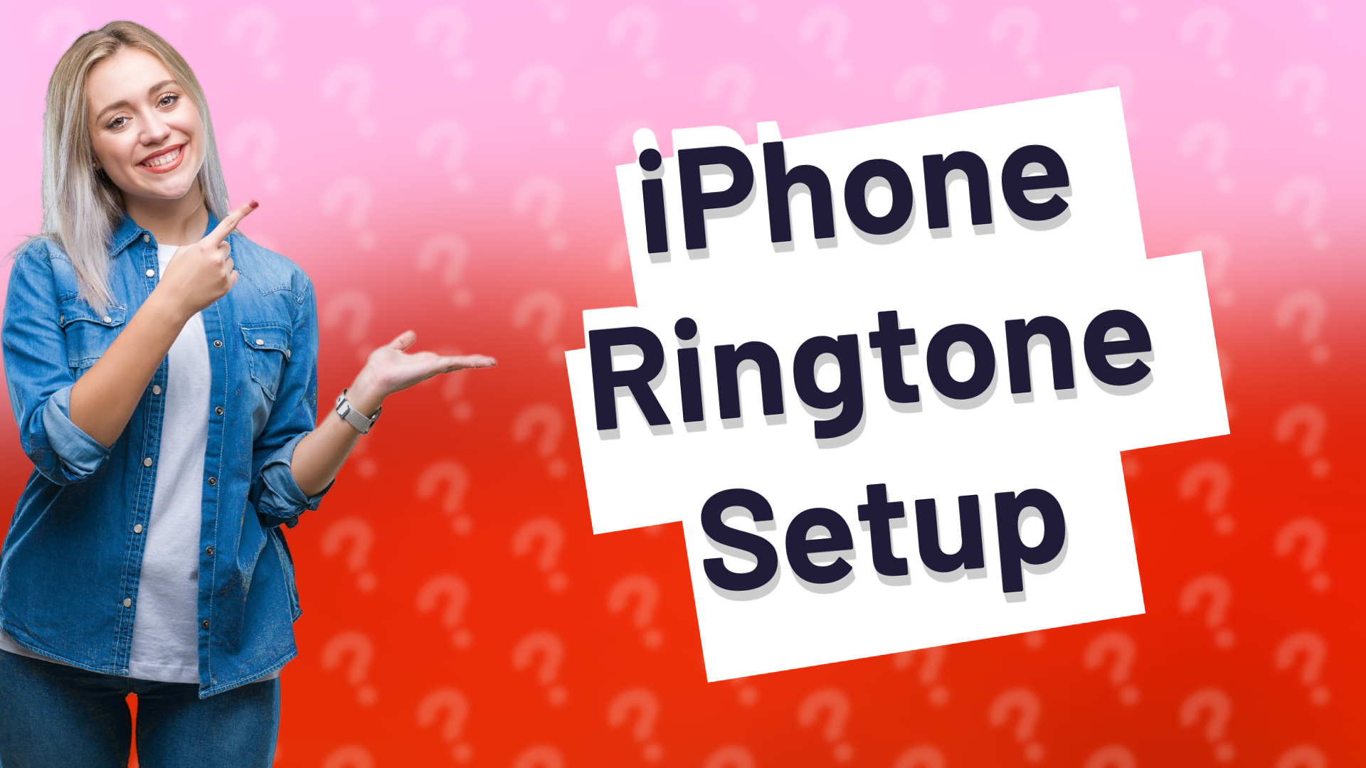 iPhone Ringtone Setup