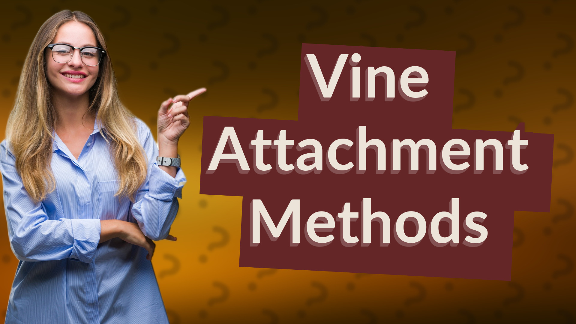 Vine Attachment Methods