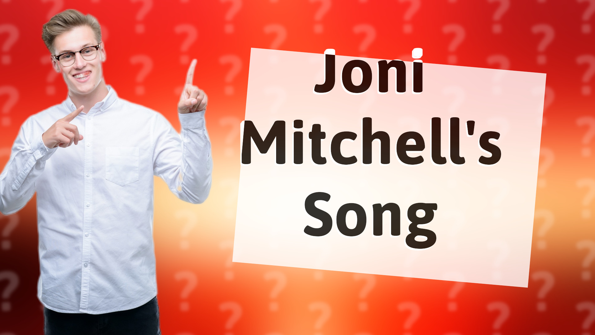 Joni Mitchell's Song