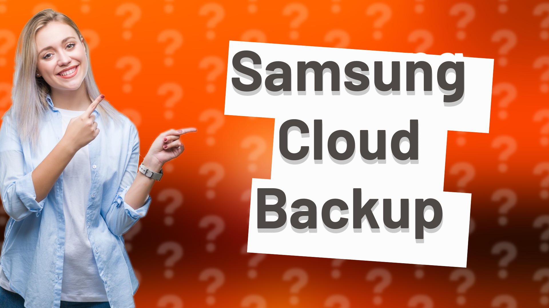 Samsung Cloud Backup