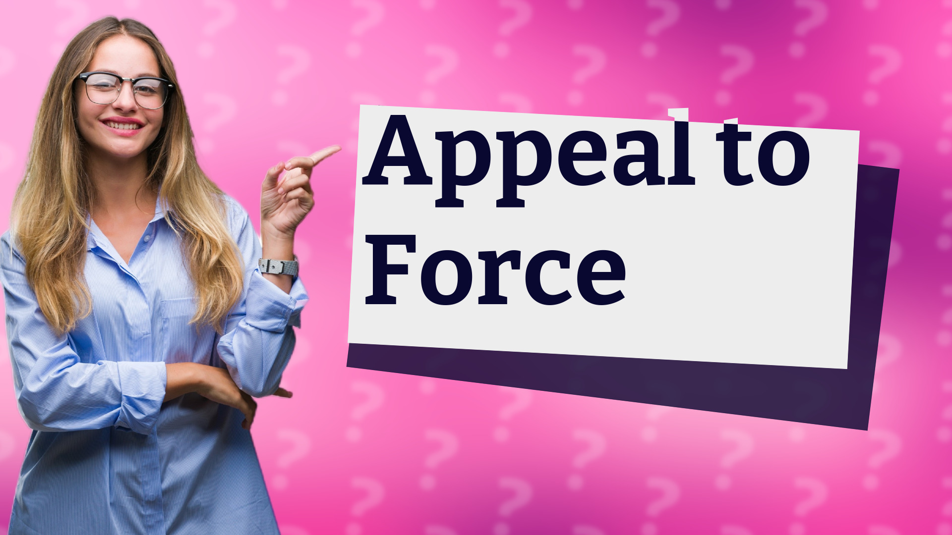 Appeal to Force