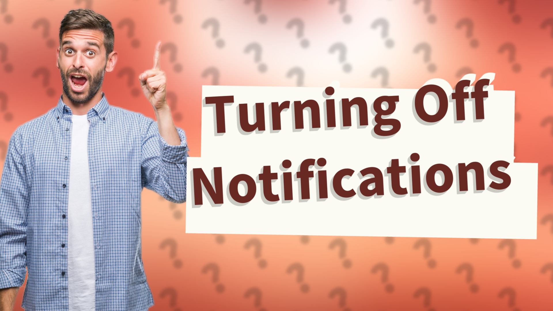 Turning Off Notifications