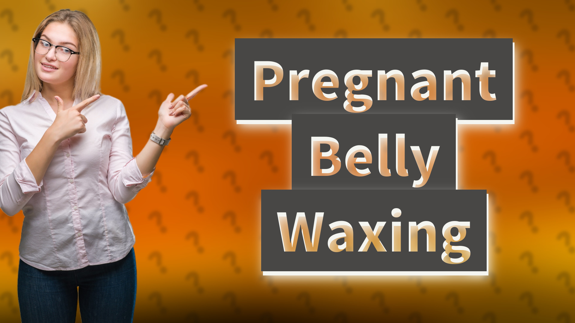 Pregnant Belly Waxing