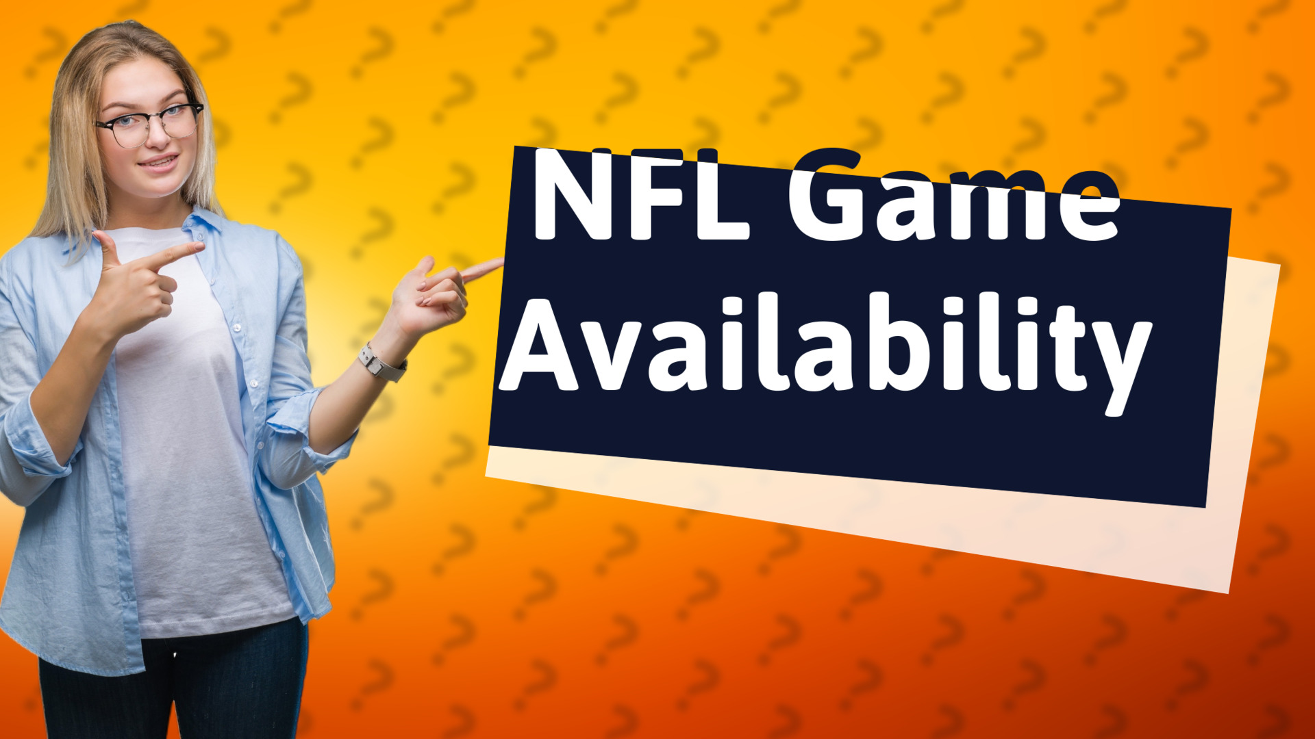 NFL Game Availability