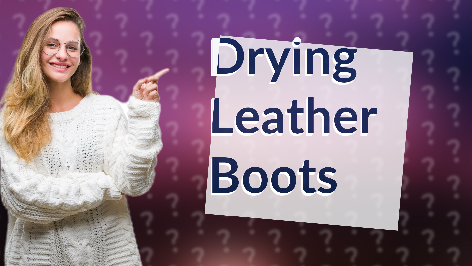 Drying Leather Boots