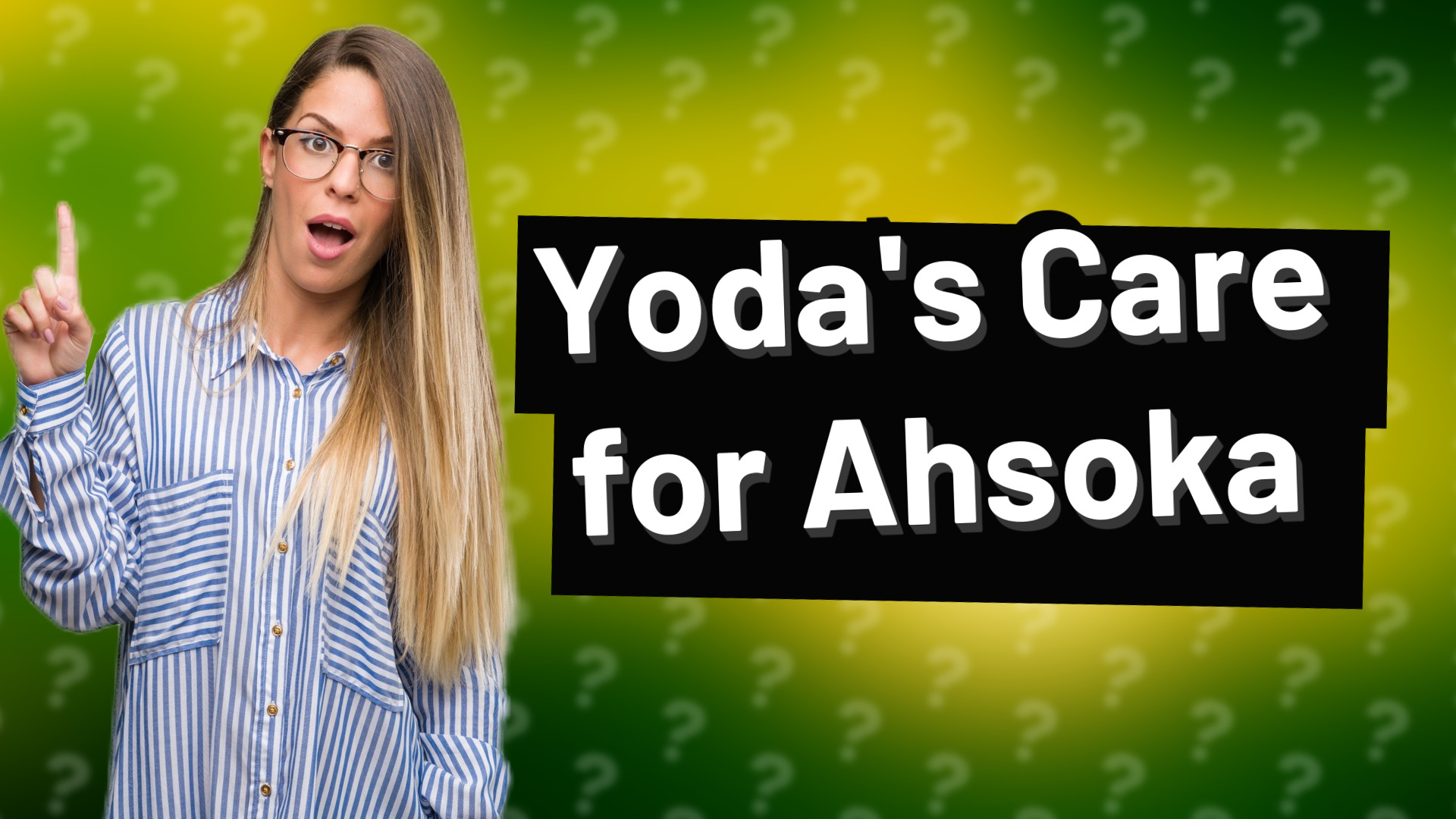 Yoda's Care for Ahsoka