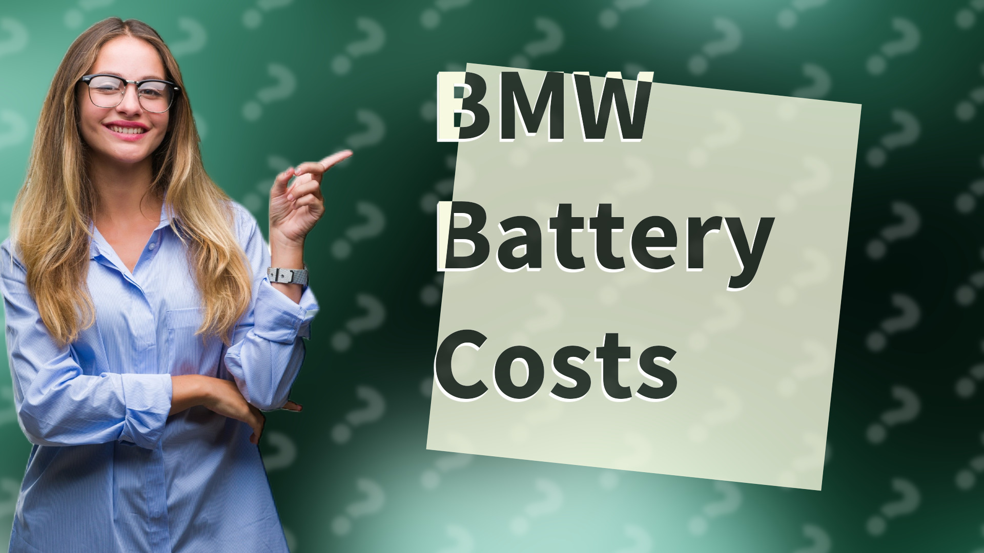 BMW Battery Costs
