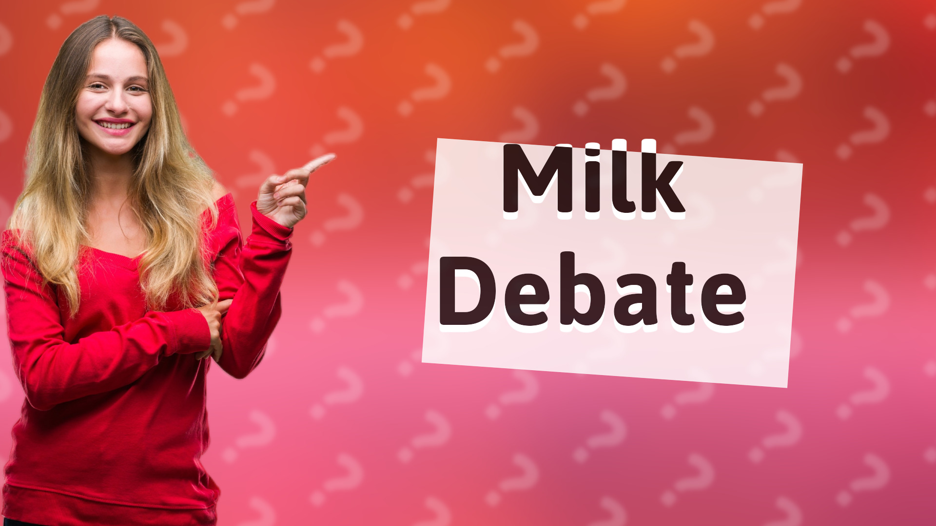 Milk Debate