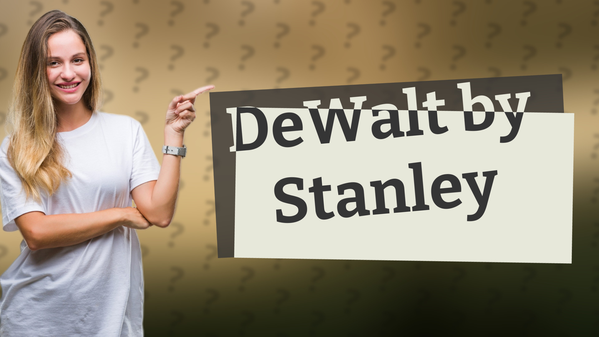 DeWalt by Stanley