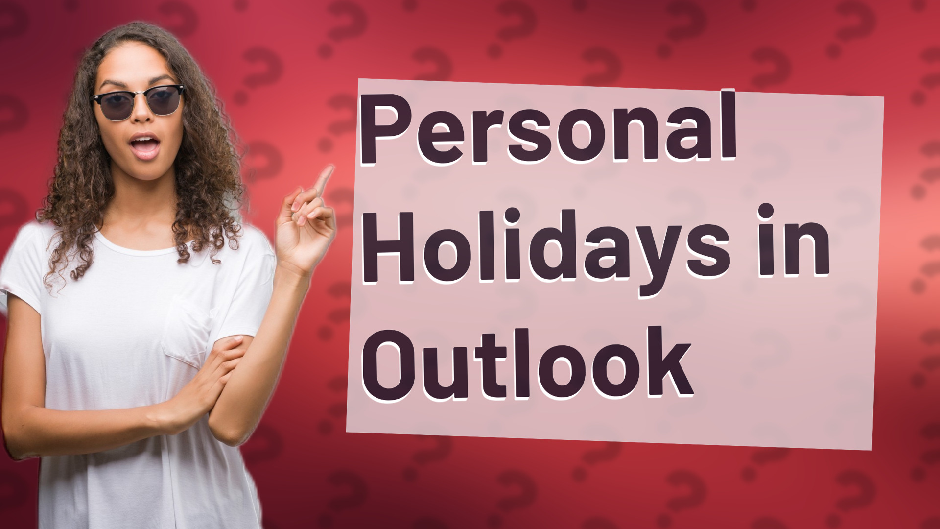 Personal Holidays in Outlook