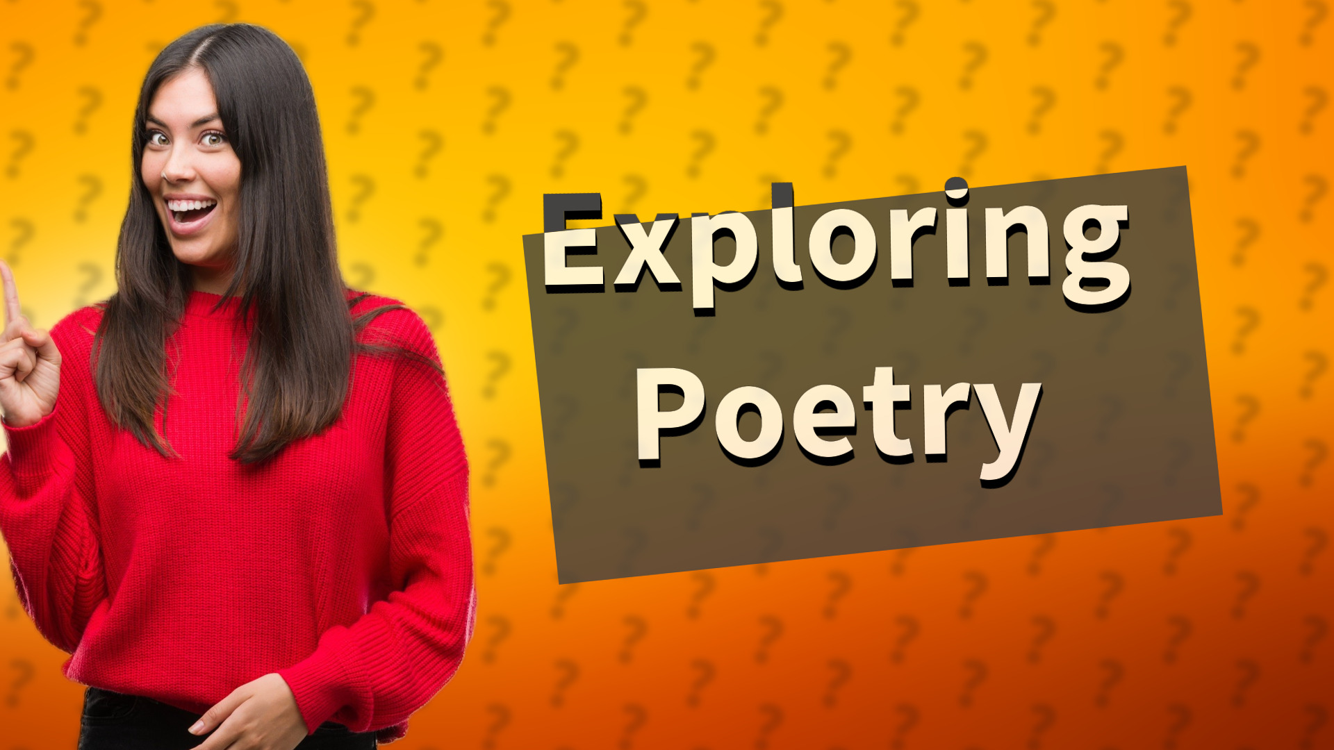 Exploring Poetry