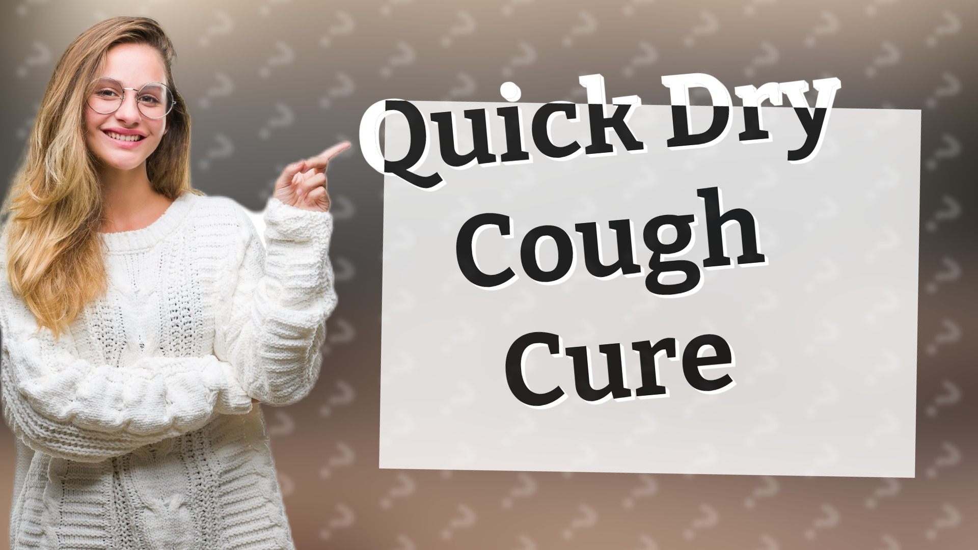 Quick Dry Cough Cure