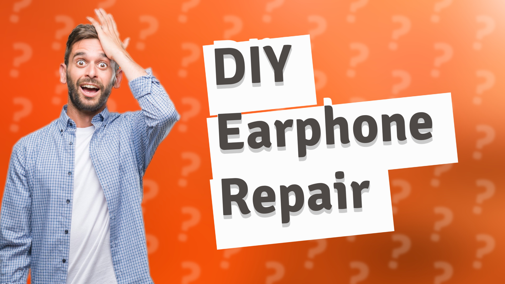 DIY Earphone Repair