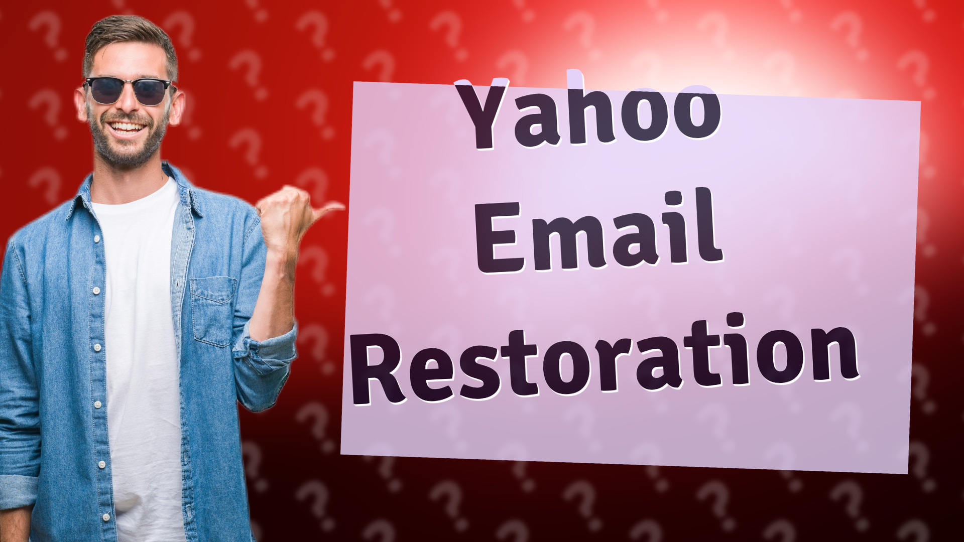 Yahoo Email Restoration
