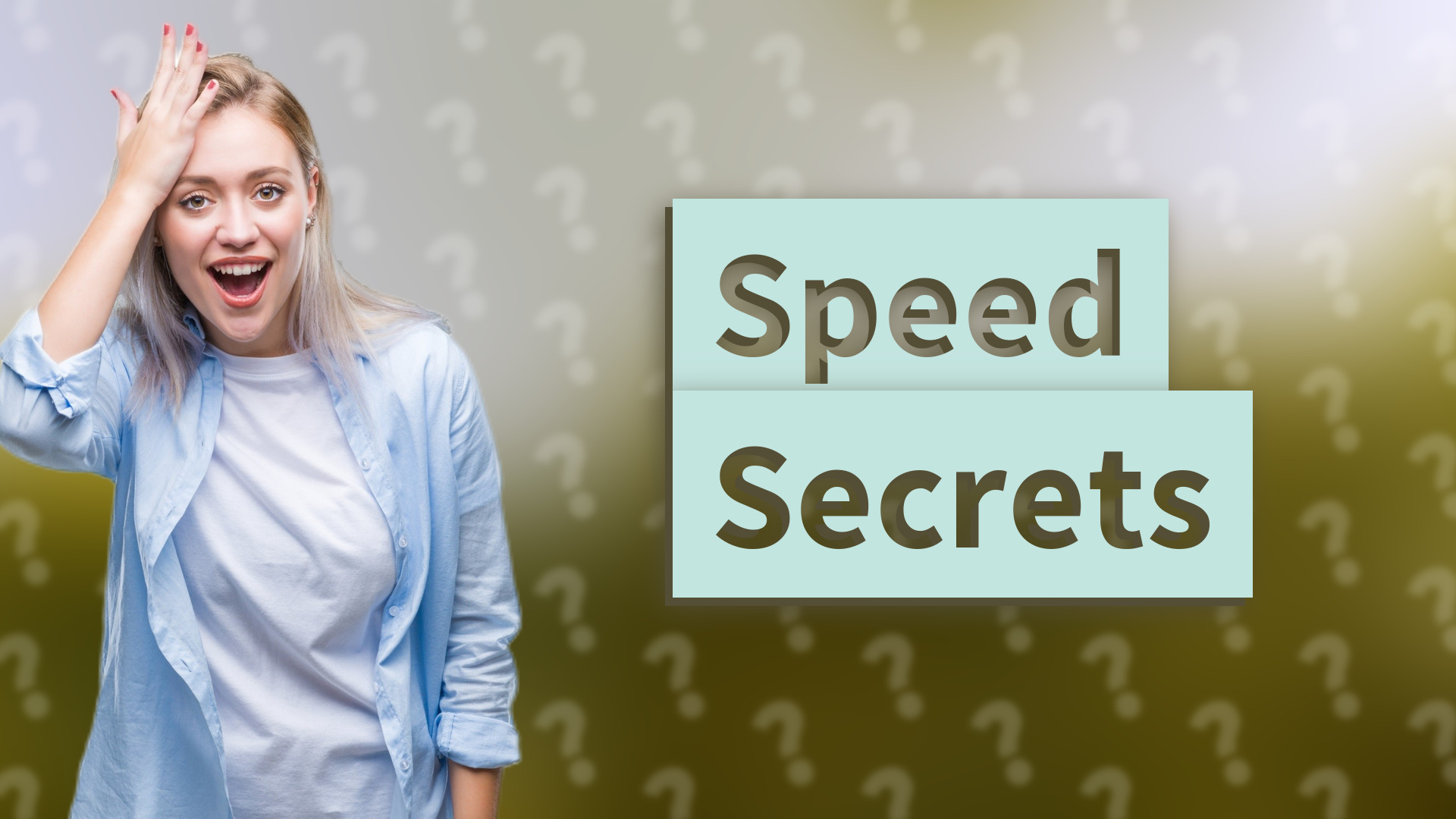 Speed Secrets